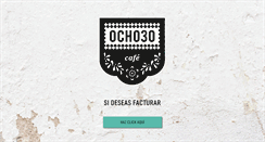 Desktop Screenshot of ocho30.com